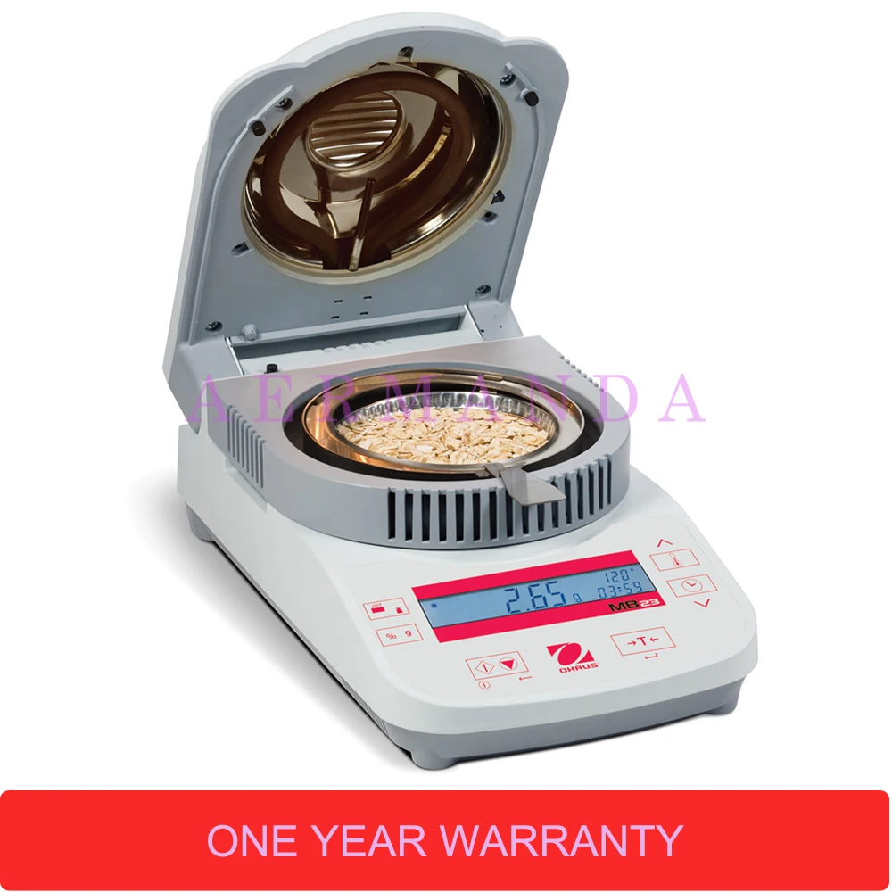 Ohaus Moisture Analyzer MB23 Lab Infrared Heating Grain Moisture tester