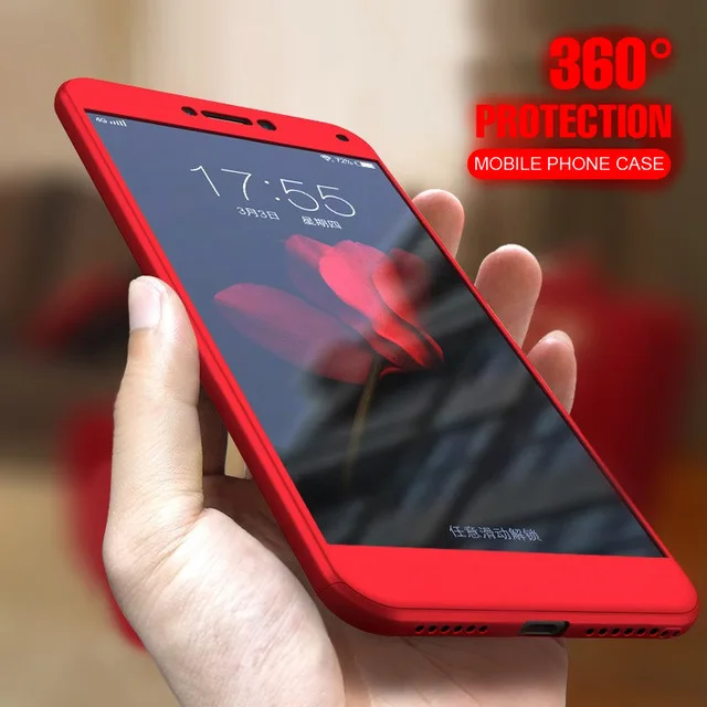 Чехол для Honor 9 360 с полным покрытием Huawei Lite противоударный чехол + закаленное