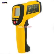 Лазерный Инфракрасный цифровой Инфракрасный термометр Gm1650 Lcd с подсветкой 480 градусов многофункциональный измерительный
