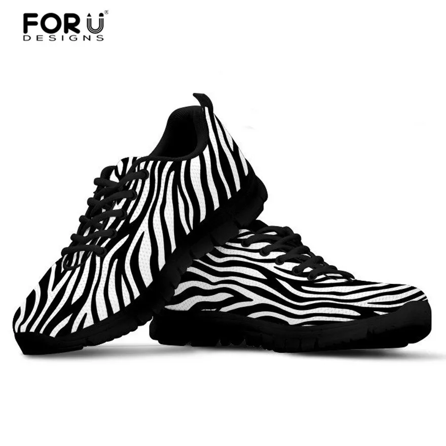 black and white zebra print shoes