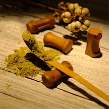 17 см ручной работы бамбуковый Chashaku чай Матча Совок Ретро японский зеленый чай церемония лопаточка для маття чай в стиках инструмент чайная церемония