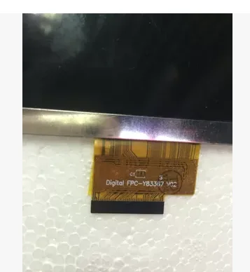7 дюймовый цифровой ЖК дисплей FPC Y83367 V03 V02 планшет 1024*600 40pin экран Размер деталей