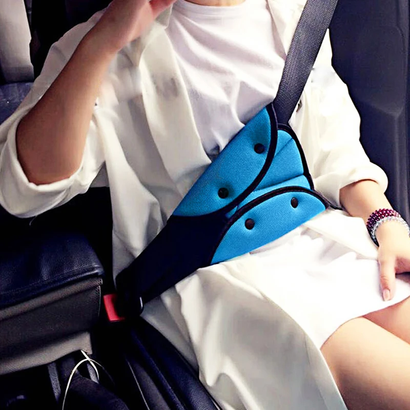 Car Safe Fit Seat Belt Sturdy Adjuster Car Safety Belt Adjust Device