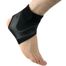 Эластичный стрейч легкие спортивные принадлежности для занятий спортом предотвращают растяжение лодыжки Поддержка Черный Футбол Баскетбол Велоспорт