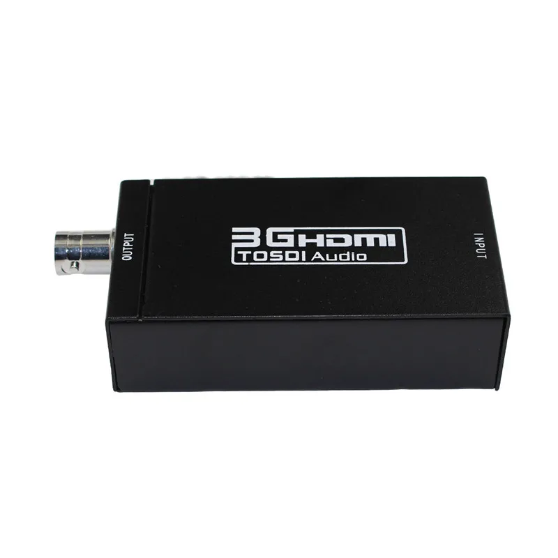 1 штука только Мини 3g 1080P HDMI To SDI SD-SDI HD-SDI 3G-SDI HD видео конвертер с адаптером питания в розницу посылка