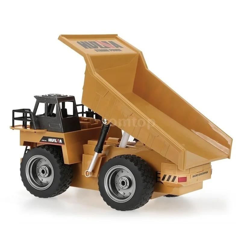 

Remote Control RC Truck 2.4G 6 Channel 4 Wheel Metal Dump Truck Remote Distance 50m Toys for Children boys