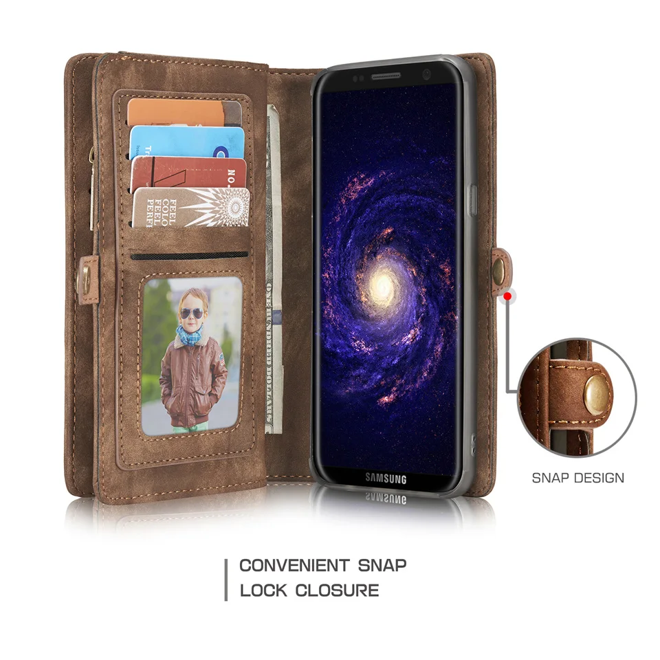 best galaxy s22 ultra case CaseMe S22 Ultra Case For Samsung S22 Galaxy S21 S10 9 Plus A33 A53 Leather Zipper Phone Wallet For Samsung S22 Ultra Phone Case galaxy s22 ultra leather case