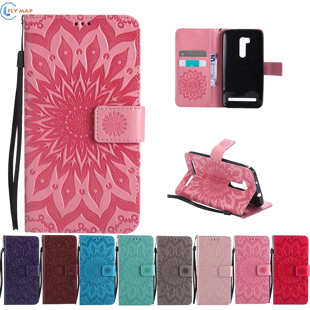 Case Cover For ASUS Zenfone Go TV ZB551KL Wallet Shell Flip Phone
