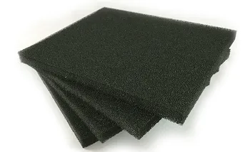 

1PCS activated carbon biochemical fish tank filter material black filter to prevent yellow water removal odor durable sponge