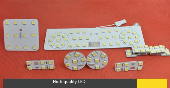 

High quality 8pcs/set SMD5050 LED car Reading light for Volkswagen VW Passat B6 CC Jetta MK5 interior dome light