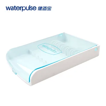 

Waterpulse Hygiene Storage Case for Replacement Tips Dental Flosser Tips Storage Box Water Flosser Accessories, No Tips Included