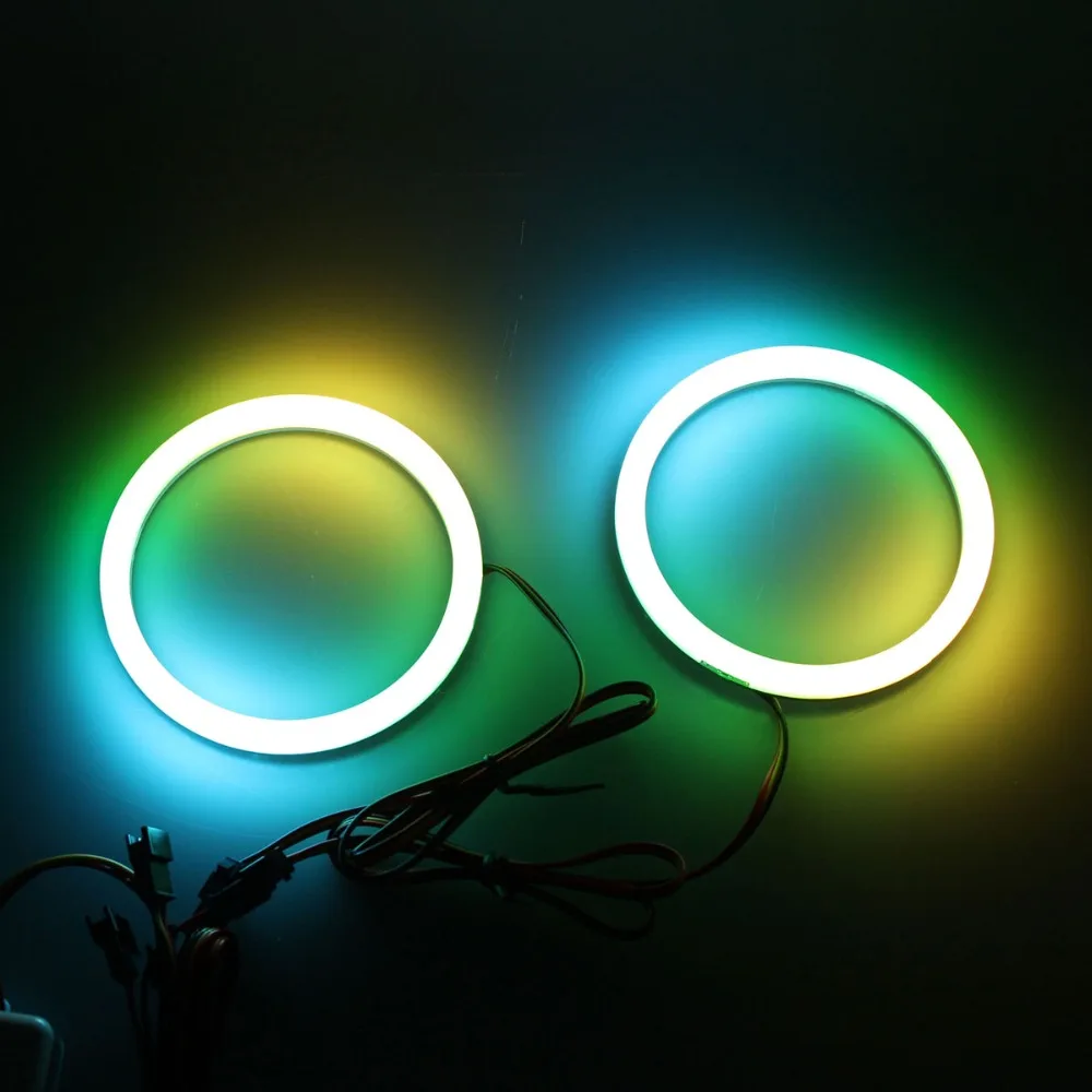 angel eyes RGBW bluetooth 4