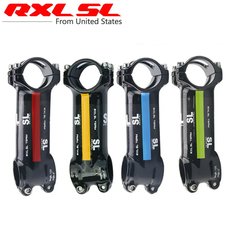 

RXL SL Bicycle Stems Carbon Road/Mtb 31.8mm 3K Glossy Package Carbon Stem 60/70/80/90/100/110/120 Bicycle Accessories Bike Stem