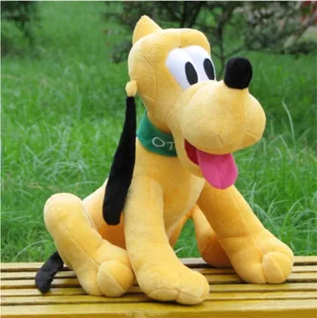 

30cm Pluto Dog Plush Toys Goofy Dog Donald Duck Daisy Duck Friend Pluto Stuffed Doll