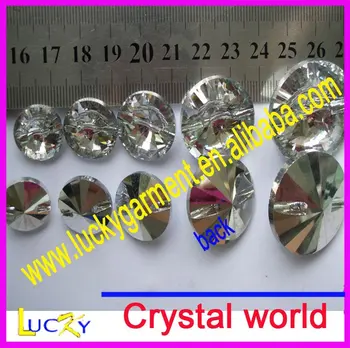 

18mm 30000pcs crystal color sew on sofa crystal button,sew on button,sew on crystal