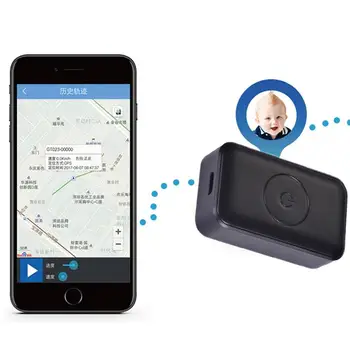 

Mini GPS Tracker Wifi LBS 7Days Work Voice Recorder Web/App Tracking for Children Kids Elderly Pets Dog Bike Car Locator