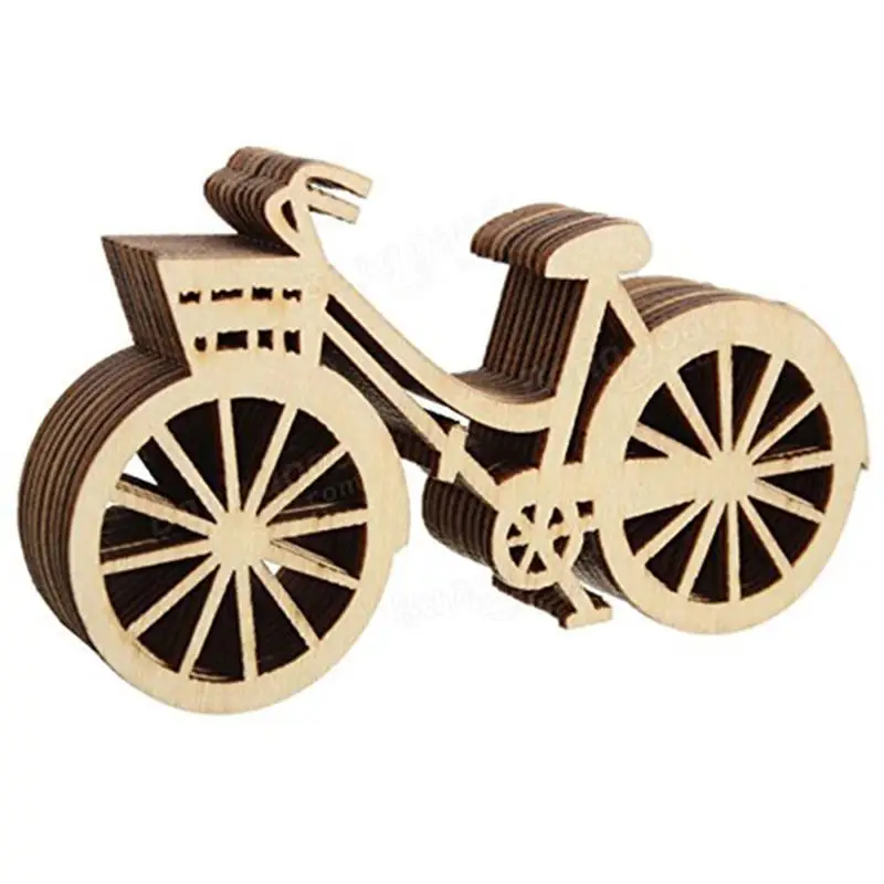 Velo En Bois Artisanal 10 Pieces Decoration Pour Fete D Anniversaire Mariage A Theme Rustique Decoration De Maison Aliexpress