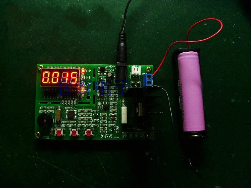 

DC 12V Battery Capacity Tester / Battery Life / Internal Resistance Analyzer