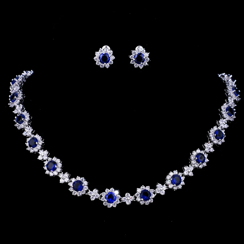Bridal Jewelry Sets Necklace Earrings Sets For Women Wedding Party