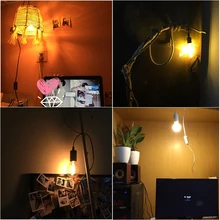 Список E27 E14 держатель люстры база Регулируемый выключатель света подвесной патрон для лампы аксессуары лампы 1,8 м разъем