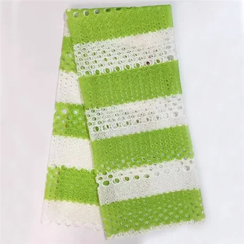 

High quality african lace fabric / african cord lace / water soluble guipure Lace WS1201