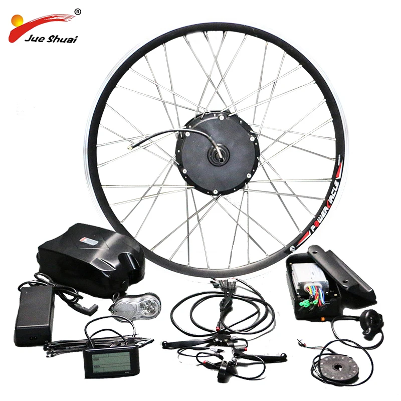 Flash Deal E BIKE 48V 350W 500W Motor Wheel Electric Bike Kit Electric Bicycle Conversion Kit for 20 26 700C 28 29inch Front Wheel Motor 0