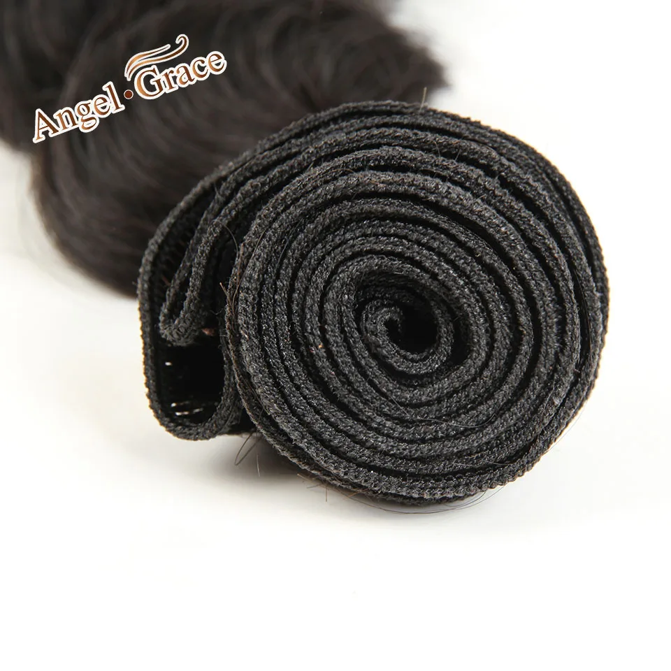 Angel Grace Hair Weaving Peruvian Loose Wave Hair Extensions 4 Bundles Deal 100g/pc Remy Human Hair Weave Bundles Natural Color Angel Grace Hair Weaving Peruvian Loose Wave Hair Extensions 4 Bundles Deal 100g/pc Remy Human Hair Weave Bundles Natural Color