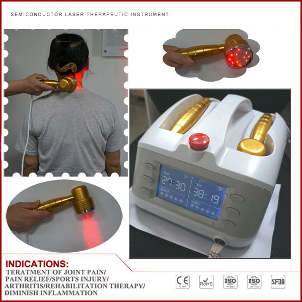 CE Домашний Уход физиотерапия многофункциональное облегчение боли Класс 3B устройство Диод Низкий уровень лазер малой мощности терапия 2 лазерные зонды