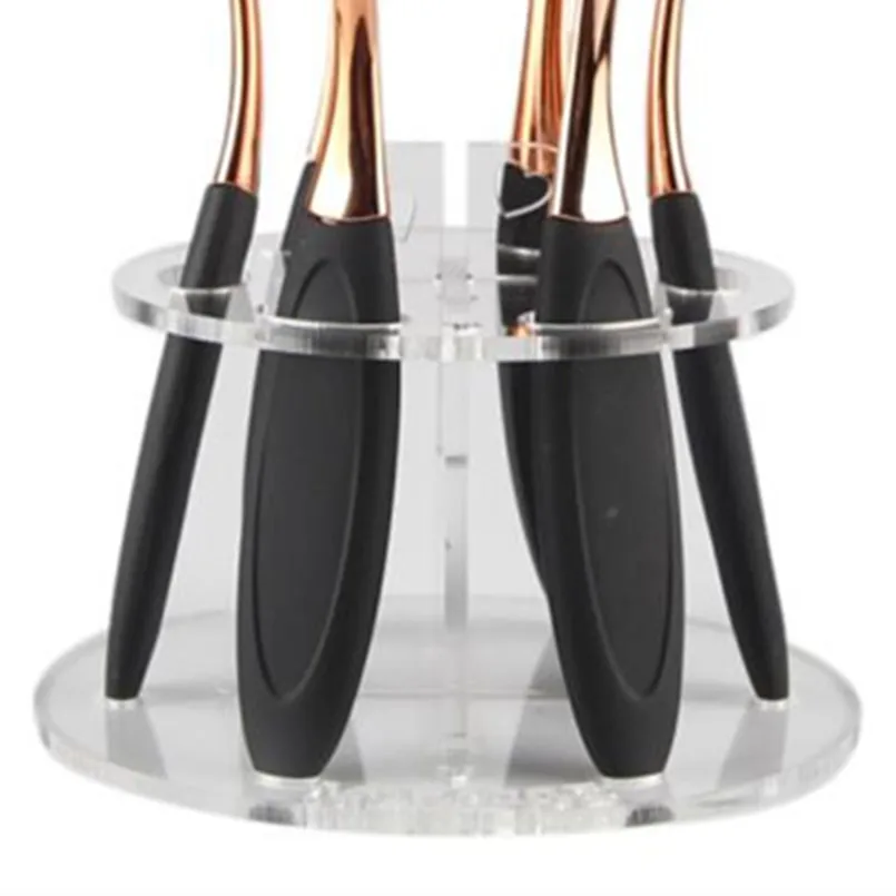 

MAANGE 2018 New arrival 6 Hole Oval Makeup brushes Holder Drying Rack Organizer Cosmetics Shelf Beauty Makeup tools Maquiagem