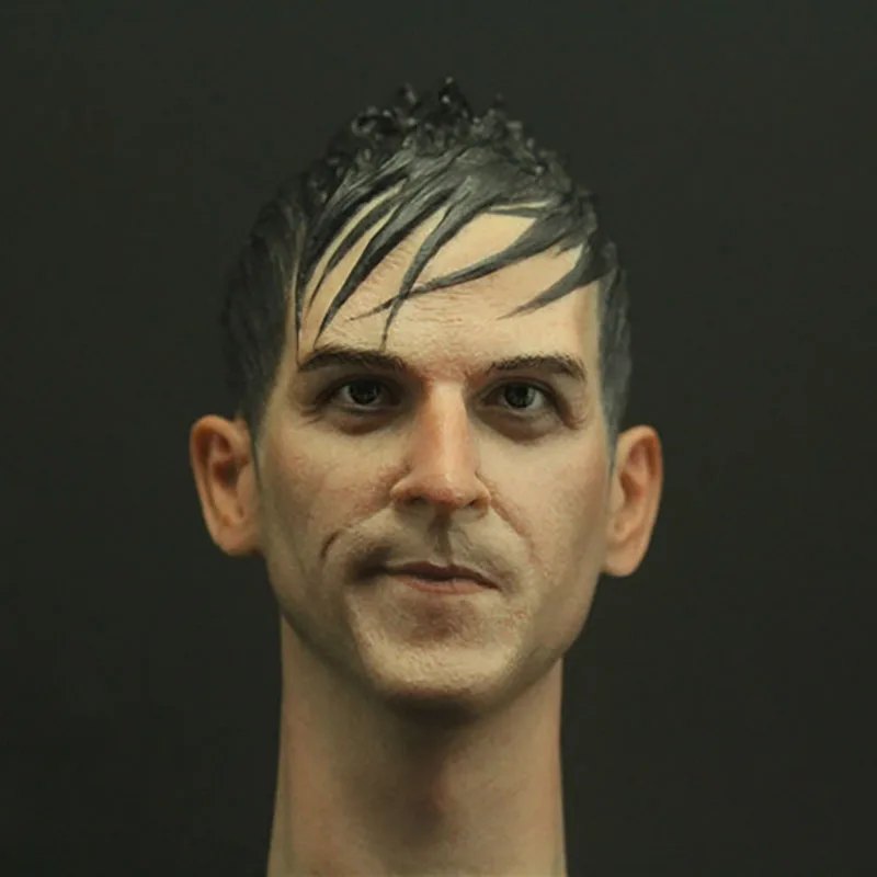 

1/6 Scale Batman Male Joker Clown Eric Border Jack Napier Men Head Sculpt Headplay for 12" Action Figure Body Doll Toys