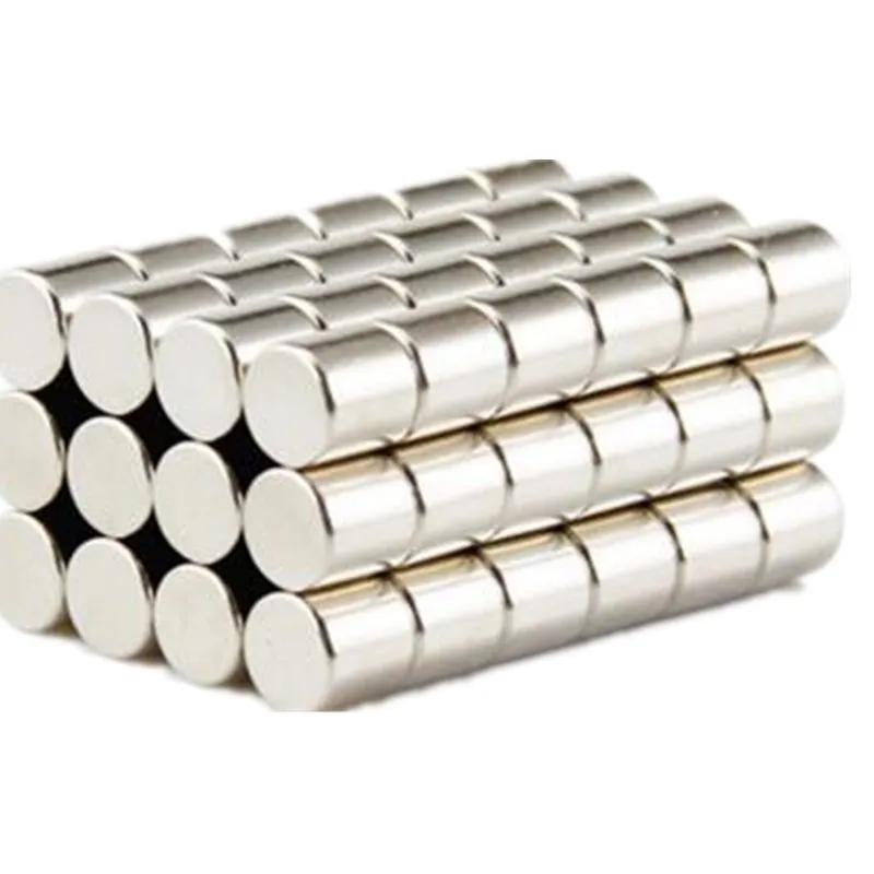 Neodymium 6x6mm 50pcs Strong rare earth Round Industrial