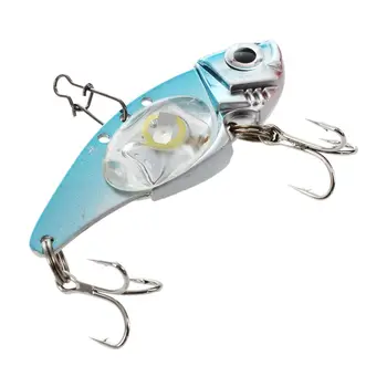 

3 Pcs of (LED Baits Smart Flasher Sea Bait Blinker Predator Light Lamp Blue)