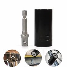 1/"-3/8"(7 мм-19 мм) универсальный разъем Электрический дрель адаптер инструмент Драйв адаптер Multi-Функция трещотки розетки универсальный рукав