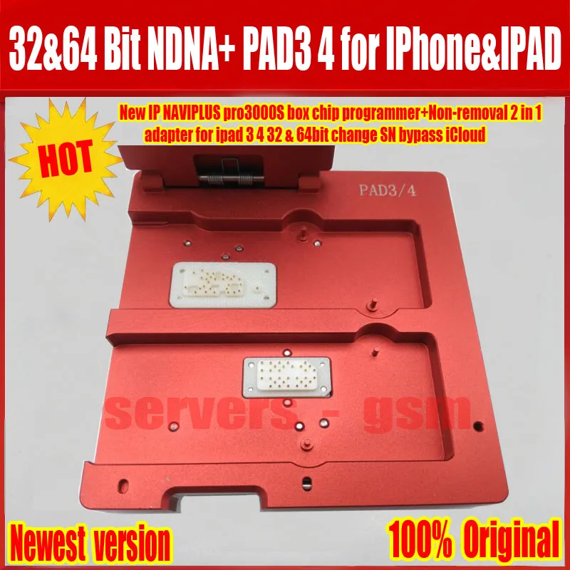 Новая IP TV BOX Pro 3000S NAND флэш-накопитель не удаления модуль адаптера для iPad 2/3/4, 5, 6, iPad Air 1 2 Naviplus Pro3000s NAND ремонт инструмента