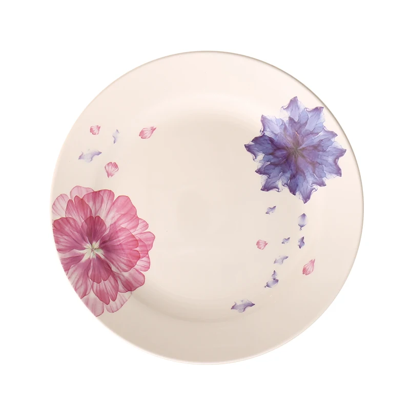 British Pastoral Bone China Plates Dinner Plate Steak Ceramic Tray Cake Dishes Pastry Fruit Dish Tableware Porcelain Dinnerware - Image 5