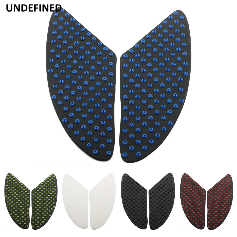 

UNDEFINED Motorcycle Tank Traction Pad Sticker Rubber Side Knee Grip Protector Decal For Kawasaki Ninja ZX ZX6R 9R 250R Moto