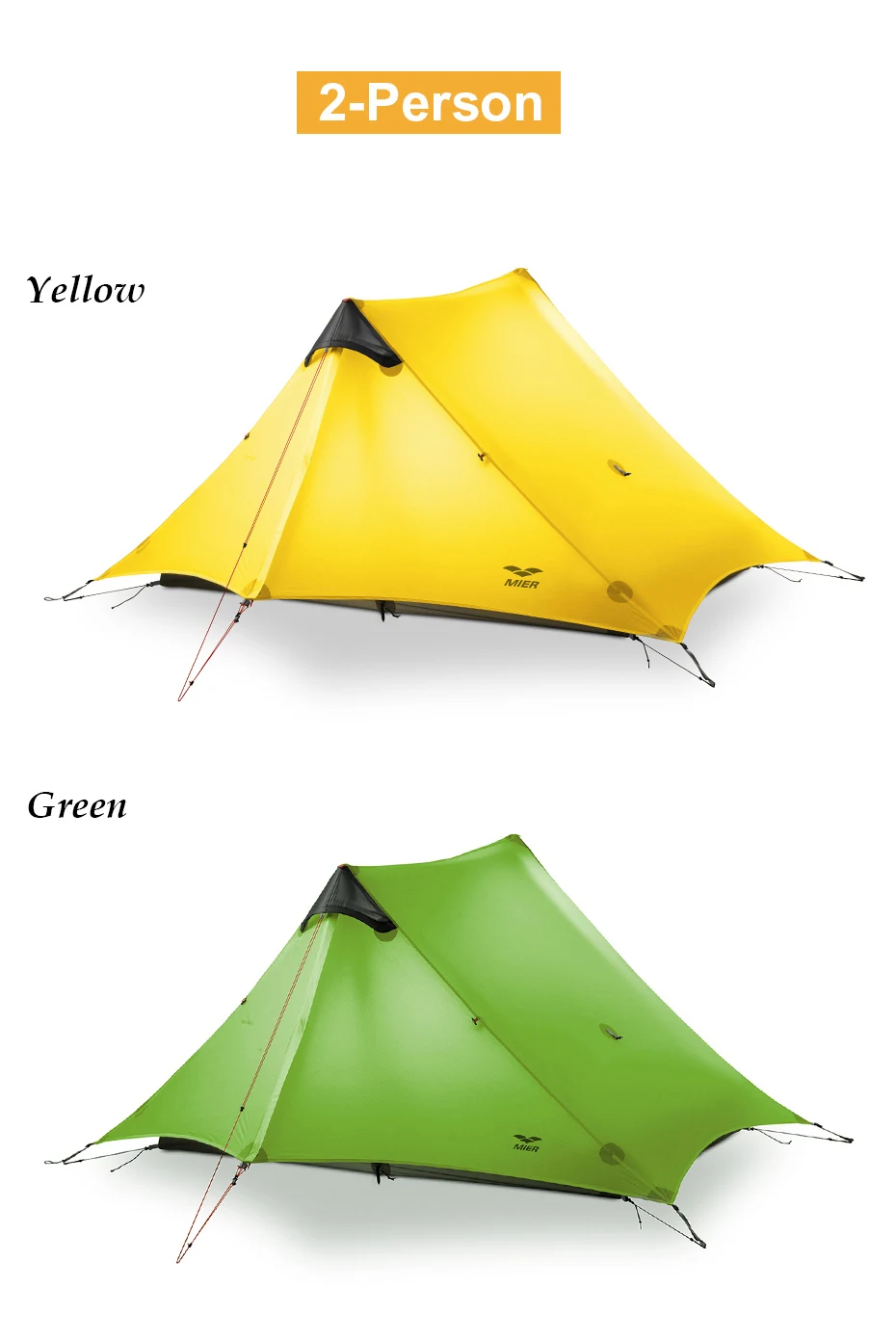 Estações de Mier Pólo de Trekking Barraca de Mochila de 3 Ultraleve para 1 Pessoa Pessoas Não Está Incluído 2 ou 3 13 High Quality Esporte e Lazer