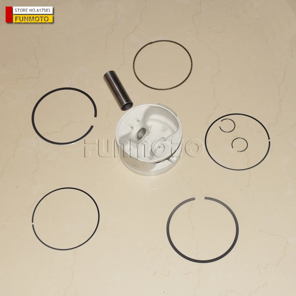 PISTON/RINGS/PIN/CIRCLIP FOR HISUN ATV HS700CC ENGINE PARTSin Pistons & Rings from Automobiles