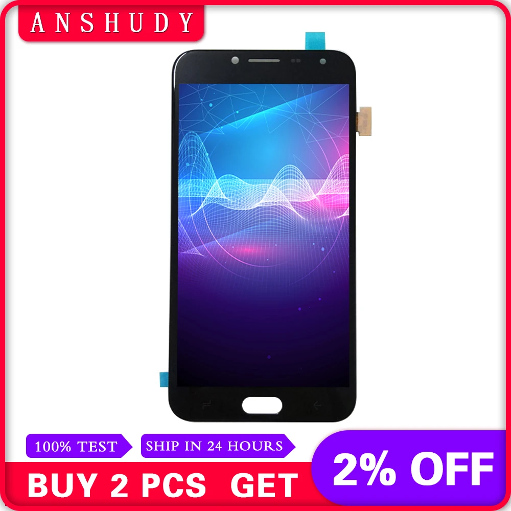 

For Samsung Galaxy J4 2018 J400 LCD J400F J400H J400G J400P J400M LCD Display Module + Touch Screen Digitizer Sensor Assembly