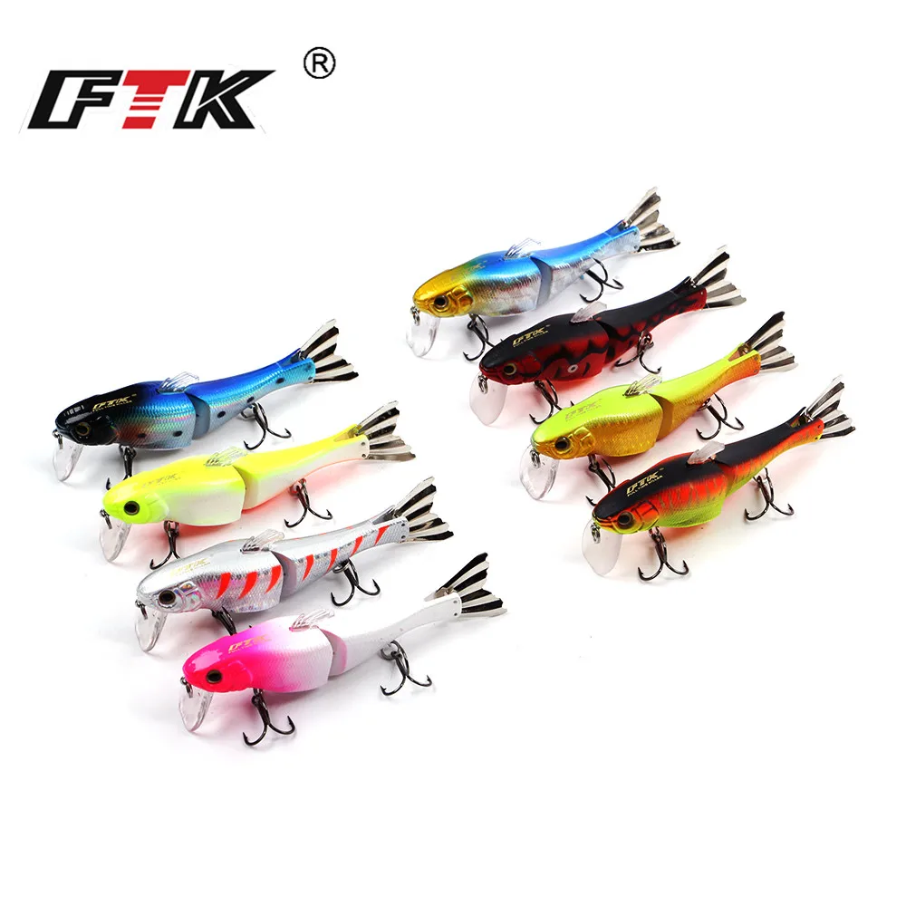 Fishing Trout Jointed Swimbait  Pike Fishing Lure Multi Joint