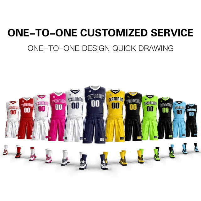 Custom Basketball Uniforms, Sample Design D