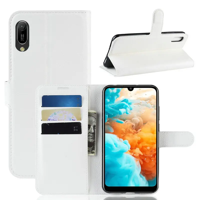 Флип раскладный Кожаный чехол Чехол для huawei Y6 Prime Y6 Pro для huawei Honor 8A Pro играть 8A телефонный чехол с подставкой