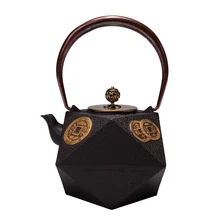 1200 мл железный горшок чугунный горшок Железный чайник под старину чайник кувшин для воды