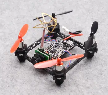 

Tiny QX80 80mm Micro Racing Quadcopter F3 EVO Brushed Flight Control + 8520 coreless motors 1000TVL Camera Built-in Transmitter