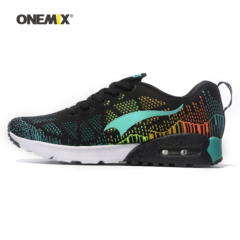 ONEMIX, мужская обувь для бега для женщин, сетчатая трикотажная подушка, кроссовки для тенниса, спортивные кроссовки, Уличная обувь для путешествий, прогулок, бега