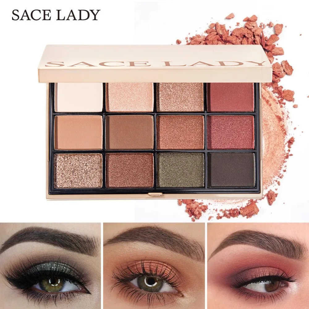 SACE LADY тени для век Палитра Макияж Блеск матовые Профессиональные Тени