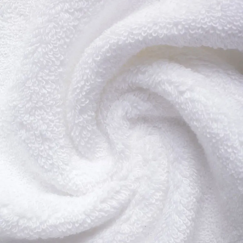 Высококачественное SPA beauty вышитое полотенце роскошный отель белое хлопковое