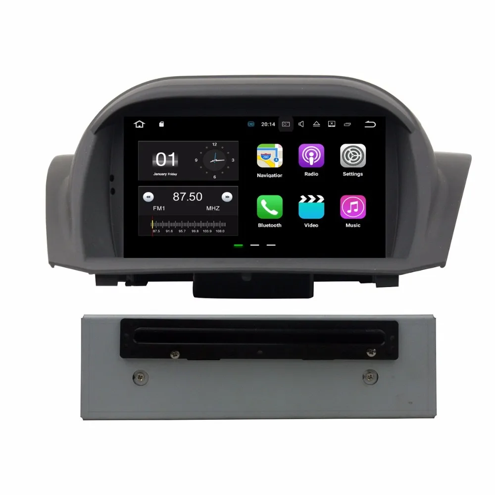 Excellent For Ford Fiesta 2013-2014 2015 2016 Android 9.0 2GB RAM 16GB 4 core Car multimedia DVD Player GPS map RDS Radio wifi Bluetooth 10