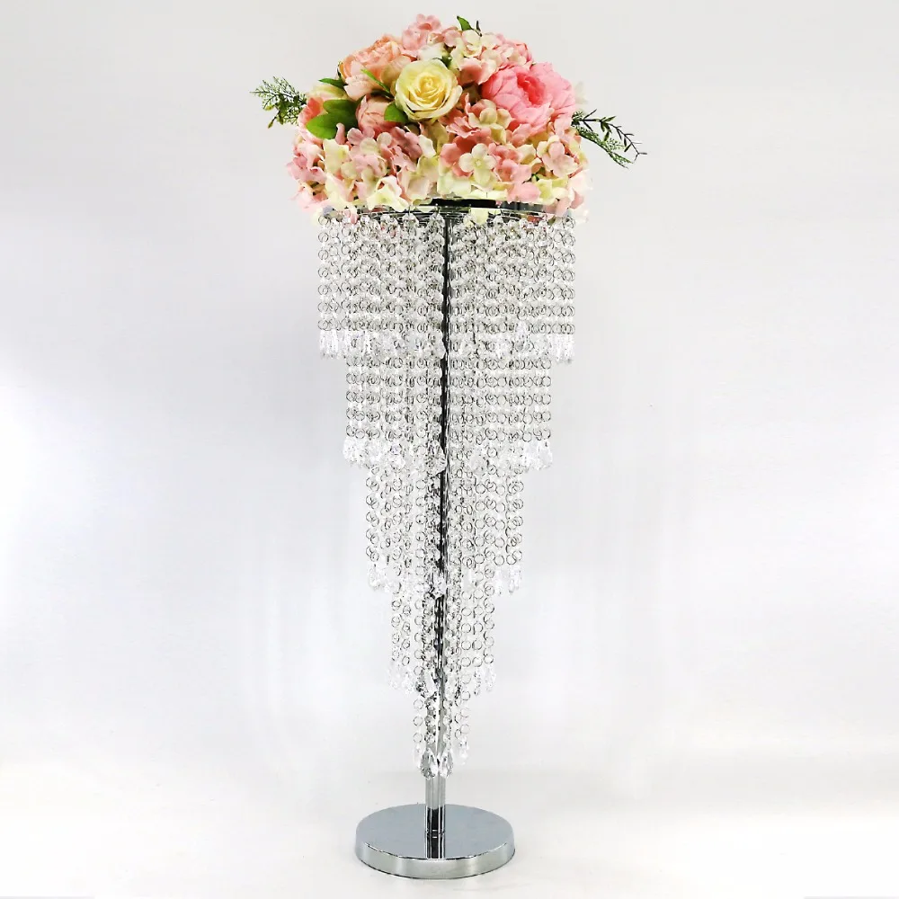 Free Shipment 15PCS A lots Acrylic Wedding Centerpiece Flower Stand