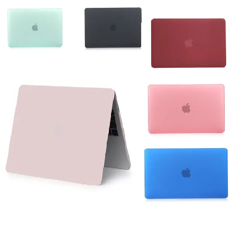

Matt Hard Case For MacBook 2016 new Pro13 15 with/without Touch bar A1706 A1707 A1708 Air 13 with keyboard cover dust plug